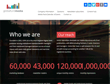 Tablet Screenshot of globalfundmedia.com